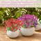 18 Bundles Artificial Flowers for Outdoors – UV Resistant Realistic Fake Flowers with Faux Lavender Plants – Weatherproof Plastic Greenery for Garden, Patio, Porch & Window Box – Bulk Faux Spring/Summer Floral Decor for Hanging Planters